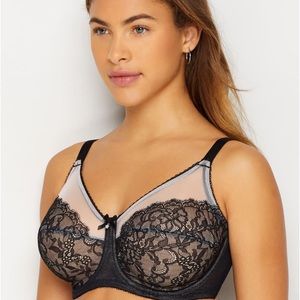 Wacoal Retro Chic Full Figure Underwire Bra 34H